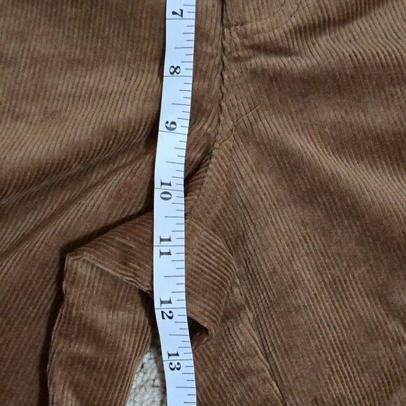 Universal Standard Cassidy High-Rise Corduroy Pants Women Brown Size 0 - Picture 11 of 15